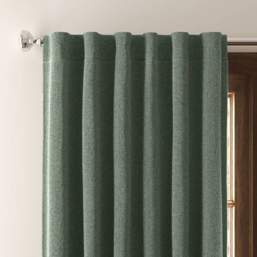 1pc Blackout Aruba Window Curtain Panel - Threshold™, Color: Fern Green, Size: 50"W x 84"L
