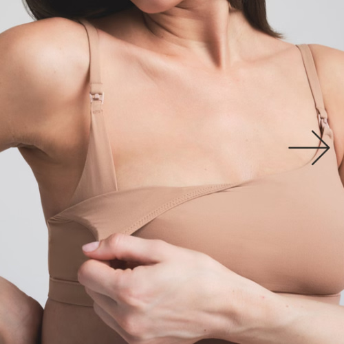 FITS EVERYBODY MATERNITY NURSING SCOOP BRALETTE | SIENNA