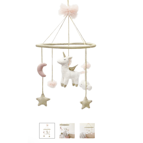 Unicorn Celestial Mobile