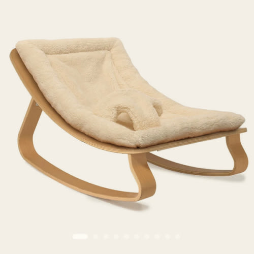 LEVO Baby Rocker in natural wood – Charlie Crane Paris