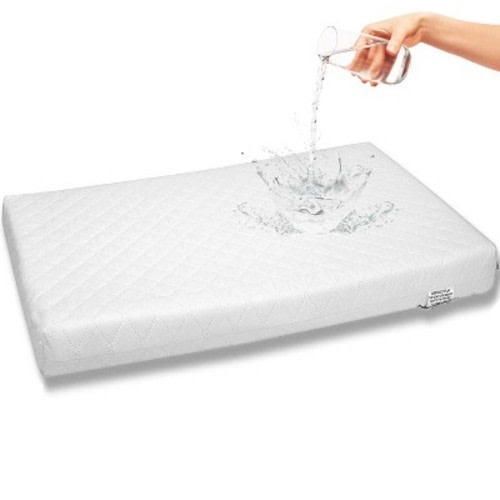 First Essentials Baby Bassinet Mattress Pad  for Newborn Comfort Breathable Easy Clean Hypoallergenic Waterproof Made in USA
