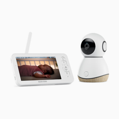 See Pro 360 Baby Monitor - White/Wood Tone