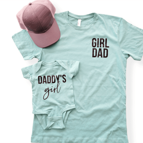 Girl Dad &amp; Daddy&#39;s Girl Matching Set