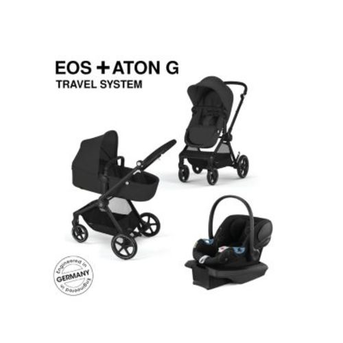 EOS 5-in-1 Travel System Stroller + Lightweight Aton G Infant Car Seat