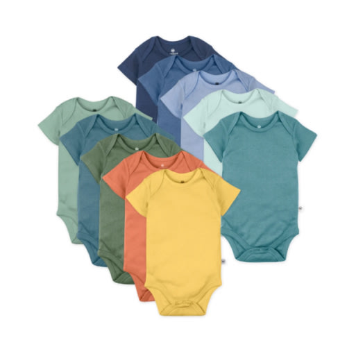 10-Pack Organic Cotton Short Sleeve Bodysuits | Honest Baby Clothing