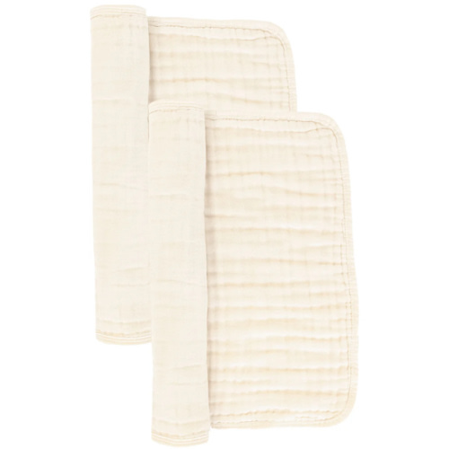 Cloud Muslin™ Burp Cloth 2 Pack - Cream – Lou Lou & Company