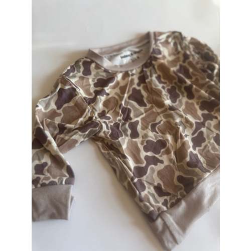 Duck Camo Bamboo Pullover – Tatum & Trace