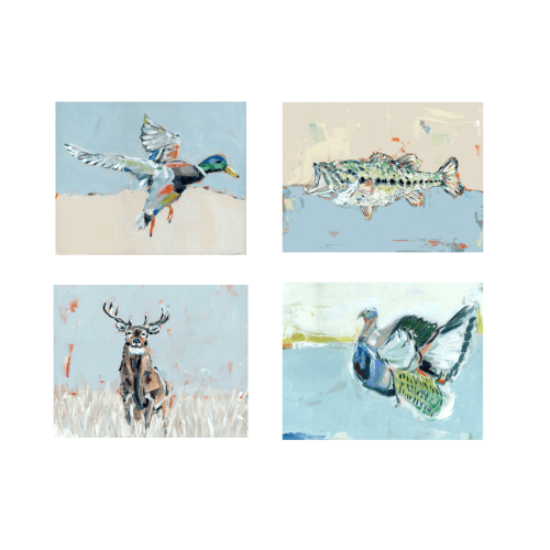 "Southern Raised" set of 4 – Chelsea McShane Art