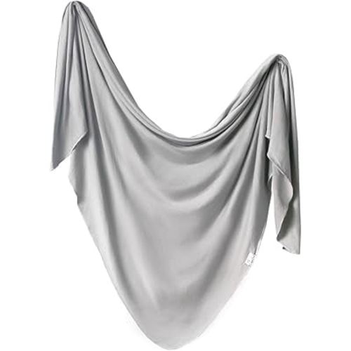 Copper Pearl Baby Swaddle Blanket - Wearable Premium Knit Baby Blanket, Large Soft Stretchy Receiving Blankets for Baby Boy and Girl, Swaddles for Newborn, Infant, and Toddler (Stone)