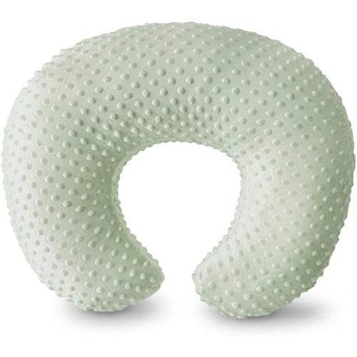 Nursing Pillow, Breastfeeding Pillows with Removable Cover for Mom with Breathable Filling, Ergonomic Baby Feeding Essentials for Bottle and Breastfeeding​ (Green)