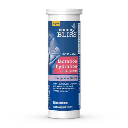 Mommy's Bliss Lactation Hydration Drink Tablets - Berry Acai - 10ct