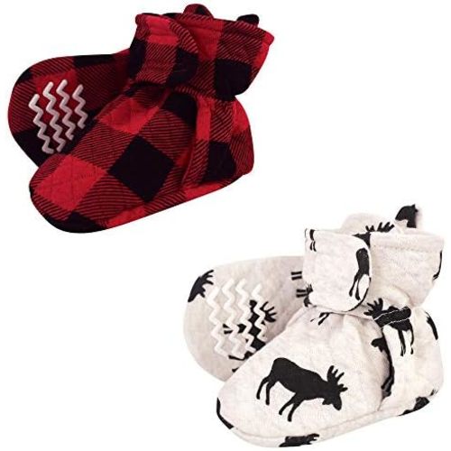 Hudson Baby Unisex-Baby Quilted Booties Winter Accessory Set