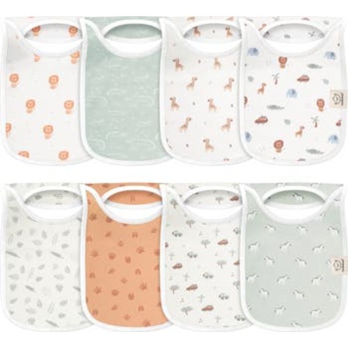 8-Pack Hallo Drool Bibs