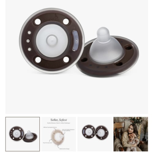 Ninni Pacifier Cocoa 2 Pack