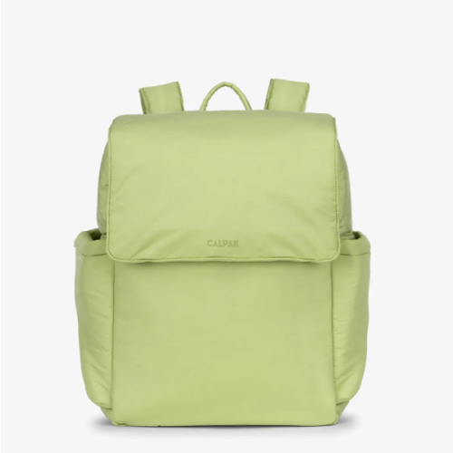 Diaper Backpack with Laptop Sleeve - LIME