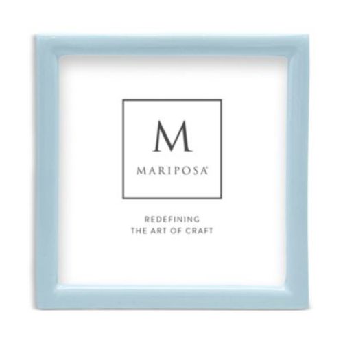 Main Line Dusty Blue Frame, 4" x 4"