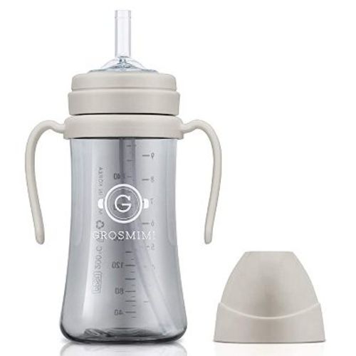 Grosmimi Ppsu Straw Cup - 10oz (300ml) Beige