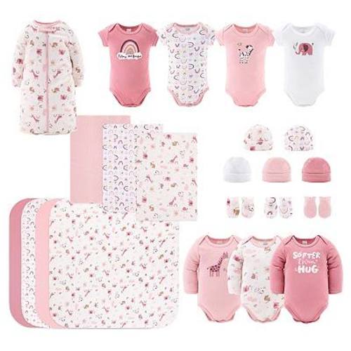 The Peanutshell 23-Piece Baby Gift Set for Size 0-3 Months