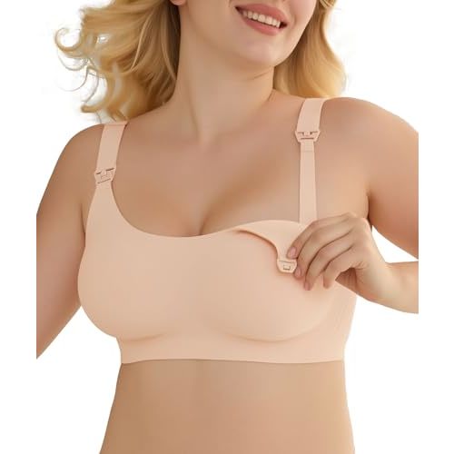 As Fairy Nursing Bras for Breastfeeding Natural Shape Maternity Bra Seamless Jelly Strip Support Comfort Pregnancy Bra