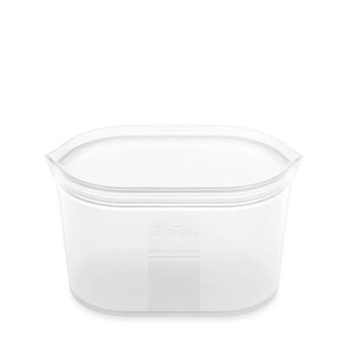 Zip Top 32oz Reusable 100% Platinum Silicone Container Large