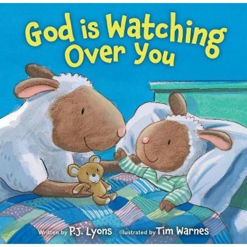 God Is Watching Over You - by P J Lyons (Board Book)