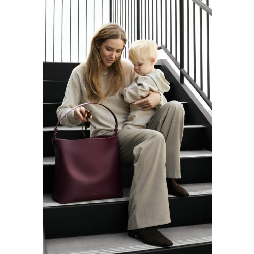 Harlow Vegan Midi- Coco