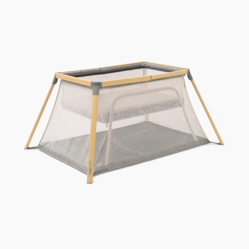 Tutti Bambini CoZee Go 3-in-1 Bassinet, Travel Cot & Playpen - Oak/Charcoal