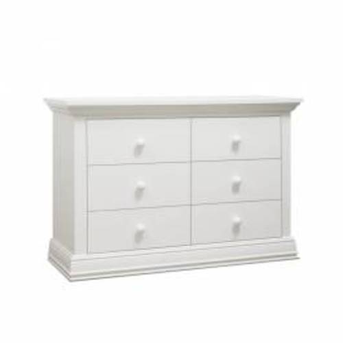 Modesto Double Dresser in White - Sorelle Furniture 8660-W
