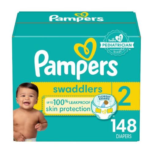 Pampers Swaddlers Active Baby Diapers - (Select Size and Count), Size: 2