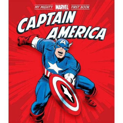 Captain America: My Mighty Marvel First Book - by Marvel Marvel Entertainment (Board Book)