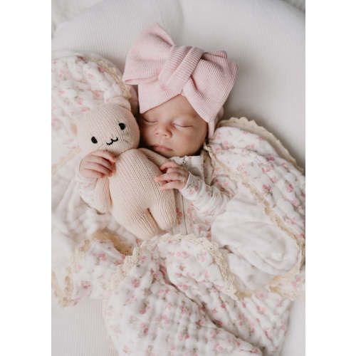Gauze Lace Blanket | Paisley Peony – Little and Fern