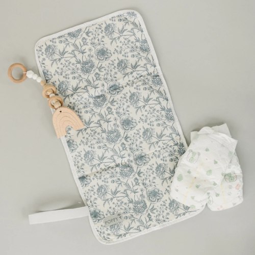 Wipe-clean changing mat