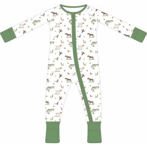 Pointer Pals: Zip pajamas