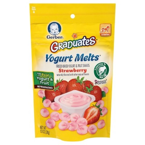 Gerber Graduates Yogurt Melts Strawberry 1.0 oz