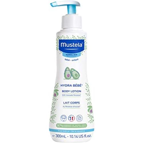 Mustela Hydra Bebe Body Lotion - Daily Moisturizing Baby Lotion with Natural Avocado, Jojoba & Sunflower Oil – Various Sizes