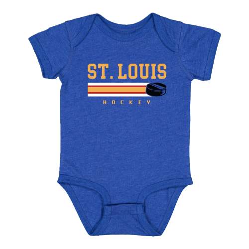 Retro Hockey Puck Baby Onesie