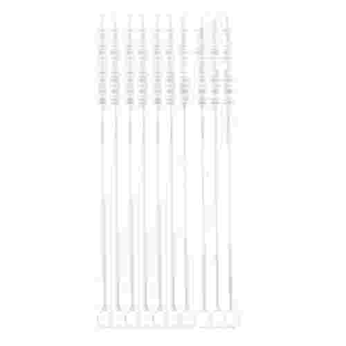 10pcs Stainless Steel Straw Brush Baby Bottle Straw Brush Baby Cleaning Supplies for Baby Kids (White)