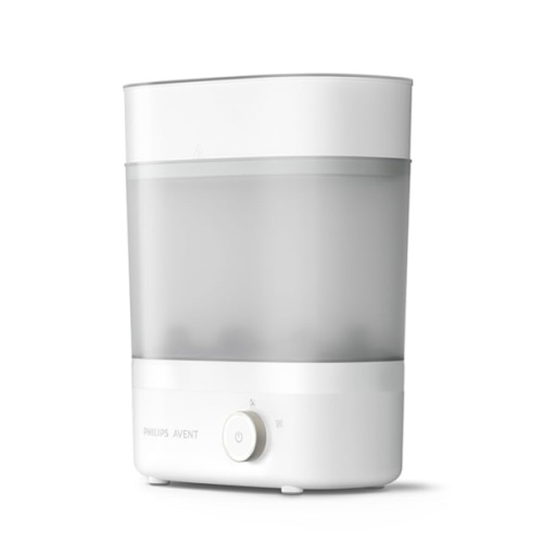 Philips Avent Baby Bottle Sterilizer and Dryer Premium, Removes 99,9% of Bacteria, Chemicals Free, Capacity 6 Bottles/Teats/Accessories, Modular Space Saving Design, Model SCF293