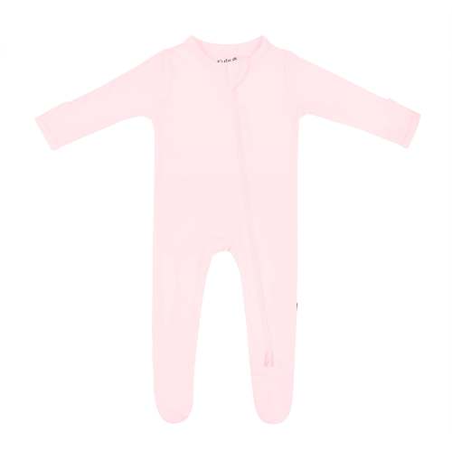 Zippered Footie in Sakura