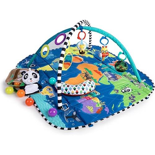 Baby Einstein 5-in-1 Journey of Discovery Activity Gym and Play Mat, Ages Newborn Plus , 47x40x18 Inch (Pack of 1)