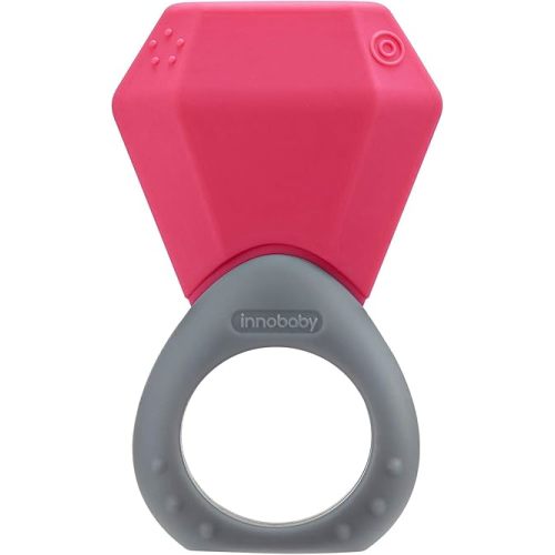 INNOBABY TEETHIN' Smart Birthstone Ring TEETHER - July (Ruby)