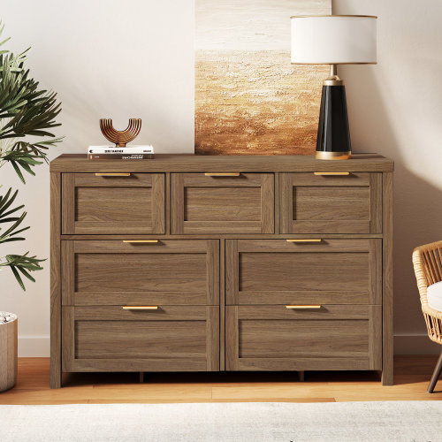 Gracie Oaks Allenside 7 - Drawer Dresser & Reviews | Wayfair