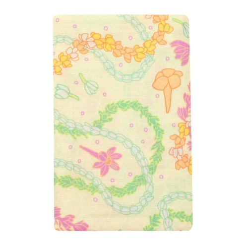 Lei Day in Sand Muslin Swaddle Blanket