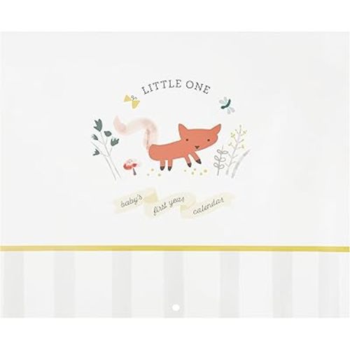 C.R. Gibson Little One Woodland Baby's First Year Keepsake Calendar