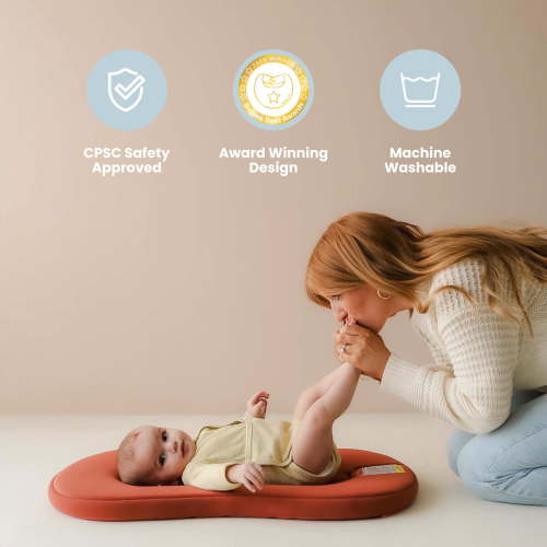 Snuggle Me® Curve Lite Baby Lounger - Gingerbread