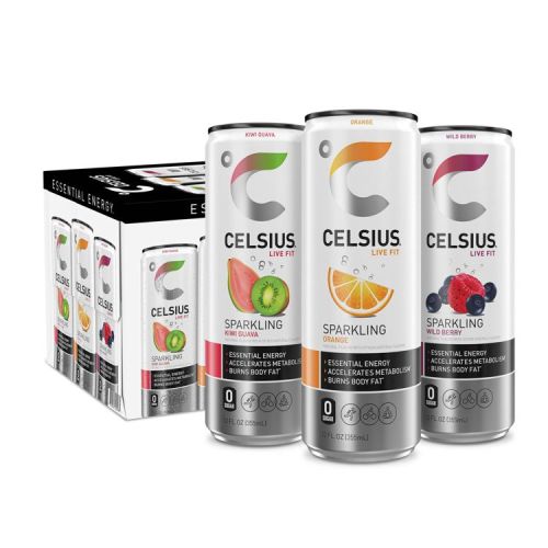 CELSIUS Sparkling Original Variety Pack Functional Energy Drink - 12pk/12 fl oz Cans