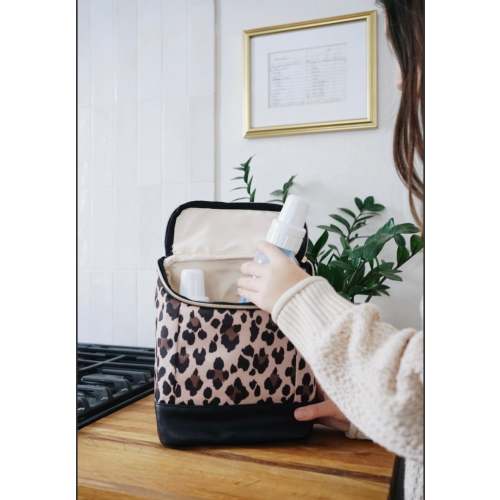 Leopard Chill Like a Boss Bottle Bag