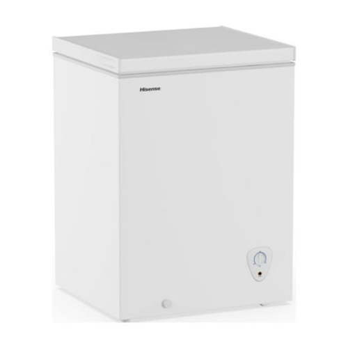 Hisense 5 Cu ft Chest Freezer, Garage Ready, White, Adjustable Temperature with 1 Year Warranty, Model WFC050M6XWD