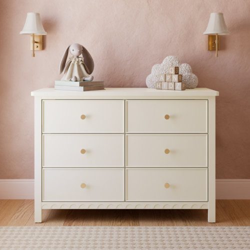 Graco Sasha 6 Drawer Double Dresser & Reviews | Wayfair