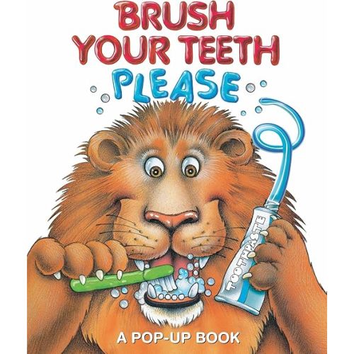 Brush Your Teeth, Please: A Pop-up Book (2) Hardcover – Pop up, December 3, 2013